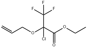 ethyl 2-(allyloxy)-2-chloro-3,3,3-trifluoropropanoate Struktur