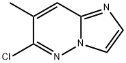 6-chloro-7-methylimidazo[1,2-b]pyridazine Struktur