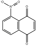 5-nitro-1,4-Naphthalenedione Struktur