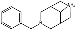 tert-butyl 9-amino-3-azabicyclo[3.3.1]nonane-3-carboxylate Struktur