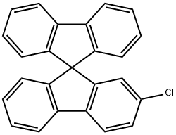 2-Chloro-9,9'-Spirobi[9H-fluorene] Struktur