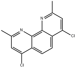 4,7-Dichloro-2,9-dimethyl-1,10-phenanthroline Struktur