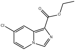 ethyl 7-chloroimidazo[1,5-a]pyridine-1-carboxylate Struktur