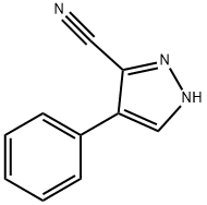 4-phenyl-1H-Pyrazole-3-carbonitrile Struktur