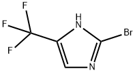 2-Bromo-5-(trifluoromethyl)-1H-imidazole Struktur