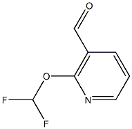 2-(difluoromethoxy)nicotinaldehyde Struktur