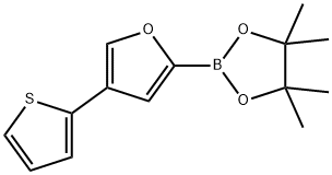 4-(2-Thienyl)furan-2-boronic acid pinacol ester Struktur