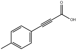 3-(4-methylphenyl)prop-2-ynoic acid Struktur