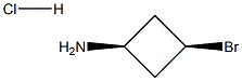 cis-3-bromocyclobutan-1-amine hydrochloride Struktur