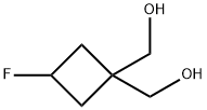 [3-fluoro-1-(hydroxymethyl)cyclobutyl]methanol Struktur