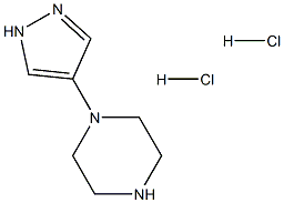 1-(1H-pyrazol-4-yl)piperazine dihydrochloride Struktur