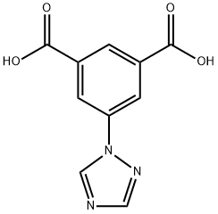 5-(1H-1,2,4-triazol-1-yl)isophthalic acid Struktur