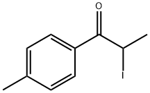 2-iodo-1-p-tolyl-propan-1-one Struktur