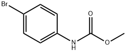 methyl N-(4-bromophenyl)carbamate Struktur