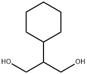 2-cyclohexylpropane-1,3-diol Struktur