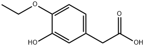 4-Ethoxy-3-hydroxyphenylacetic Acid Struktur