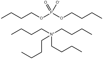 1-Butanaminium, N,N,N-tributyl-, dibutyl phosphate (9CI) Struktur