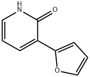 2-Hydroxy-3-(2-furyl)pyridine Struktur