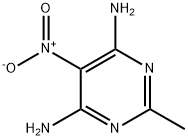 4,6-Pyrimidinediamine, 2-methyl-5-nitro- Struktur