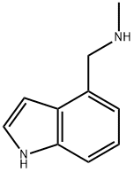 [(1H-Indol-4-yl)methyl](methyl)amine Struktur