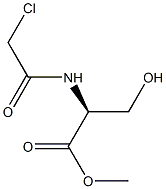 (+)-(2S)-methyl 2-(2-chloroacetylamino)-3-hydroxypropanoate