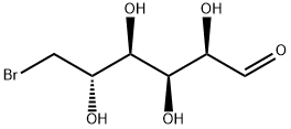 6-Bromo-6-deoxy-D-glucose. Struktur