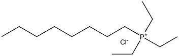 triethyl(octyl)phosphonium chloride Struktur