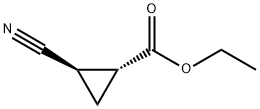 ethyl (1R,2R)-2-cyanocyclopropane-1-carboxylate Struktur