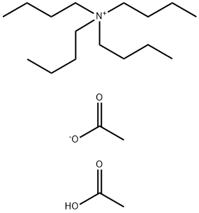 Tetrabutylammonium diacetate, 98%, for synthesis Struktur