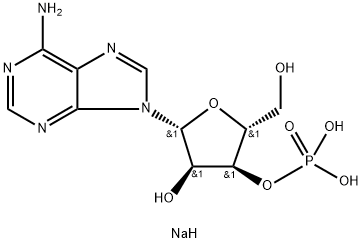 Adenosine 3'-monophosphate (sodium salt) Struktur