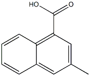 3-Methyl-naphthalene-1-carboxylic acid Struktur