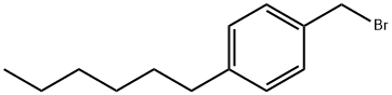 4-hexylbenzyl bromide Struktur