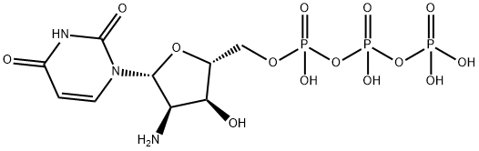 2'-Amino-2'-deoxyuridine-5'-triphosphate Struktur