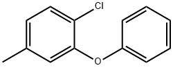 Benzene, 1-chloro-4-methyl-2-phenoxy- Struktur