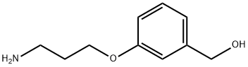 [3-(3-Aminopropoxy)phenyl]methanol Struktur