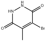 3,6-Pyridazinedione, 4-bromo-1,2-dihydro-5-methyl- Struktur