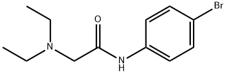 N-[4-Bromophenyl]-2-(diethylamino)acetamide Struktur