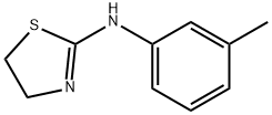 N-(3-methylphenyl)-4,5-dihydro-1,3-thiazol-2-amine Struktur