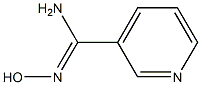 N'-HYDROXYPYRIDINE-3-CARBOXIMIDAMIDE Struktur