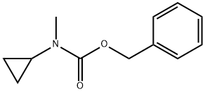 benzyl cyclopropylmethylcarbamate Struktur