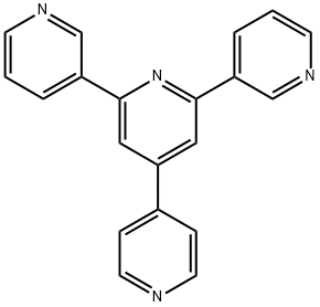 6'-(3-Pyridinyl)-3,2':4',4''-terpy
ridine Struktur