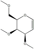 3,4,6-TRI-O-METHYL-D-GALACTAL Struktur