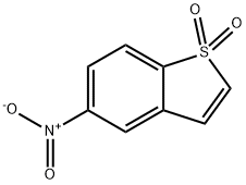 5-Nitrobenzothiophene 1,1-Dioxide Struktur