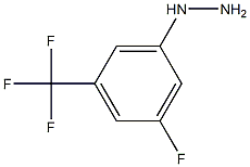 Hydrazine, [3-fluoro-5-(trifluoromethyl)phenyl]- Struktur