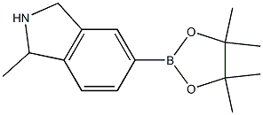 1-Methyl-5-(4,4,5,5-tetramethyl-1,3,2dioxaborolan-2-yl)-2,3-dihydro-1H-isoindole Struktur