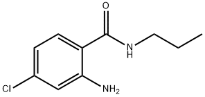 2-amino-4-chloro-N-propylbenzamide Struktur