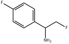 2-FLUORO-1-(4-FLUOROPHENYL)ETHANAMINE Struktur