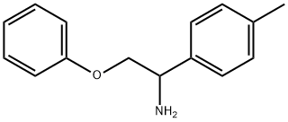 1-(4-methylphenyl)-2-phenoxyethanamine Struktur