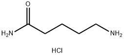 5-Amino-pentanamide Hydrochloride Struktur