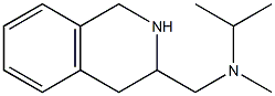 methyl(propan-2-yl)(1,2,3,4-tetrahydroisoquinolin-3-ylmethyl)amine Struktur